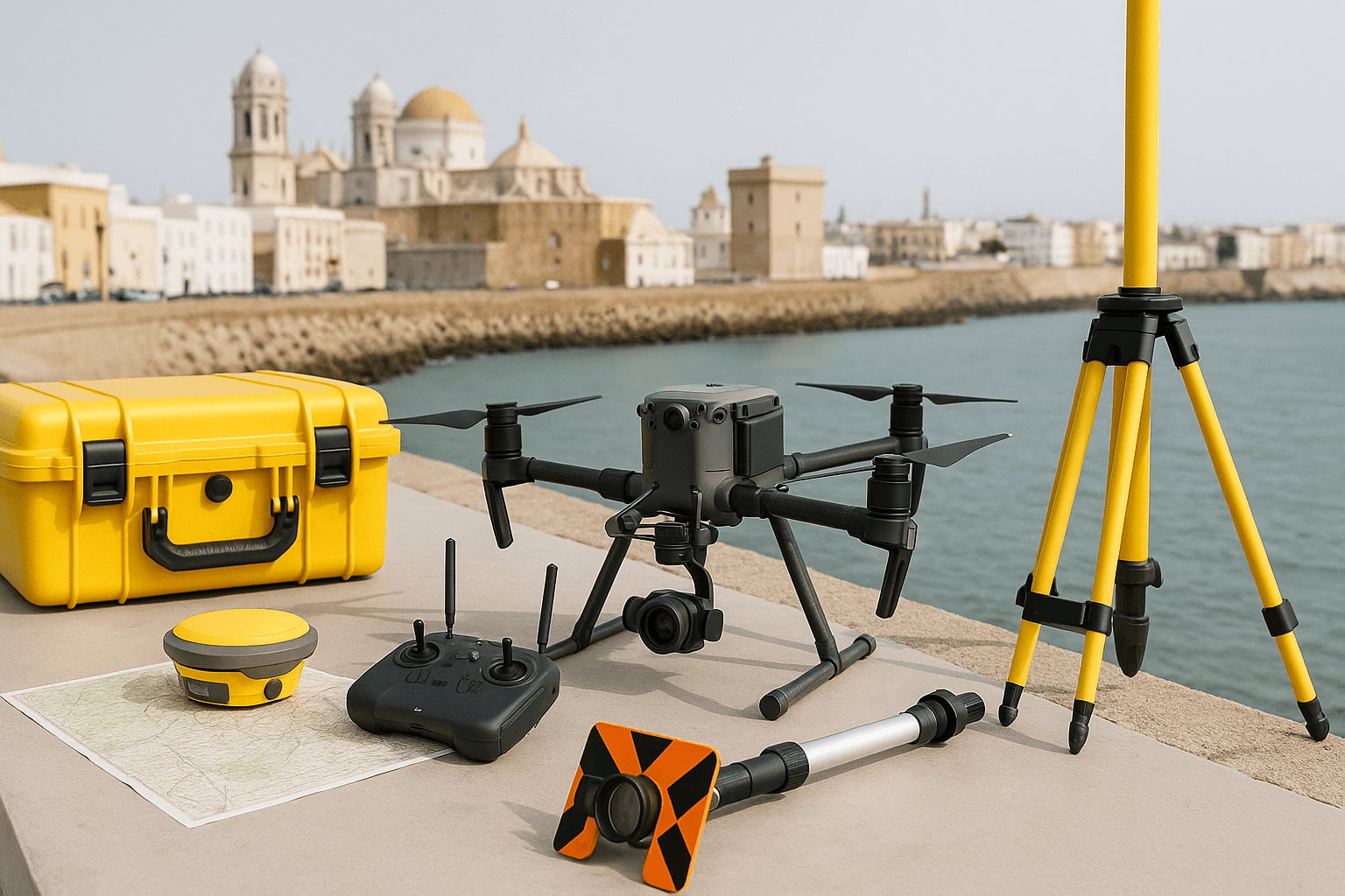 Mapeo y fotogrametría con drones en Cádiz - Dron Andaluz en Chiclana de la Frontera